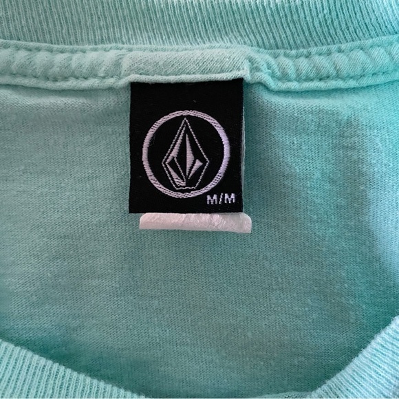 VOLCOM Stone Palm Tree Skate Tee Shirt Men M Medium - Picture 5 of 6